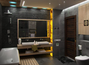 Edmonton Stone Veneer Bathroom