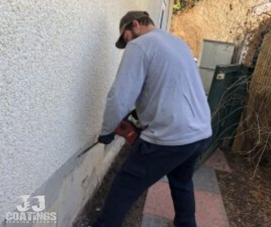 House repair parging